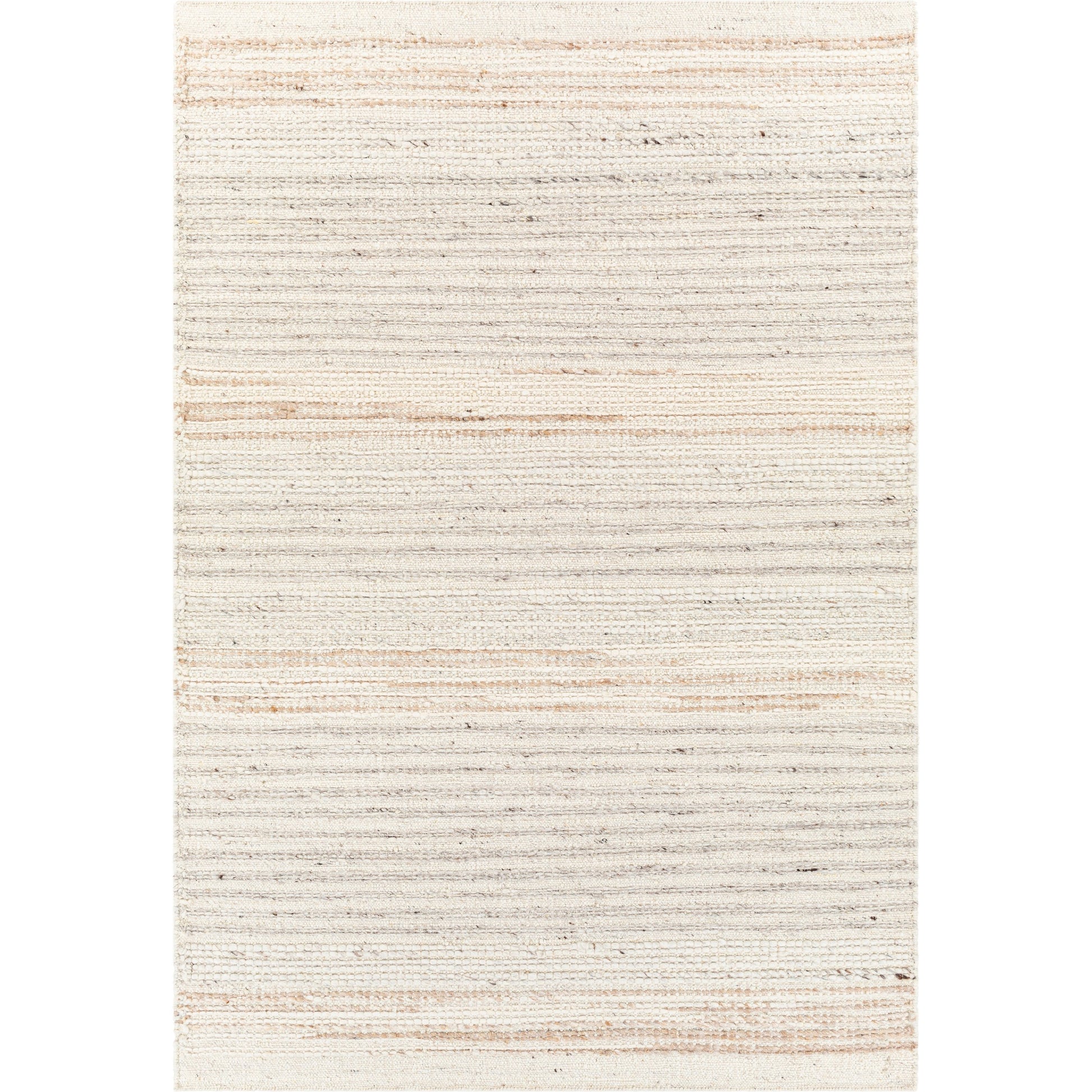 Bremen Rug by Surya in cream, light slate, light beige, brown. Made from 100% wool in a modern style.