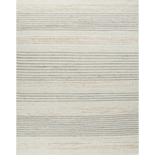 Bremen Rug by Surya in cream, light gray, beige. Made from 100% wool in a modern style.