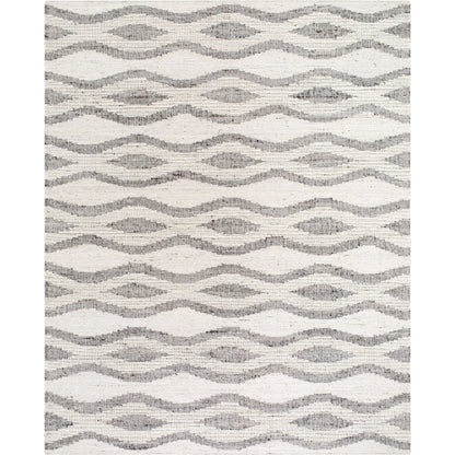Bremen Rug - 29470 by Surya in cream, gray, charcoal, brown. Made from 100% wool in a unique style.