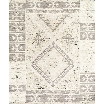 Bremen Rug - 29471 by Surya in cream, gray, charcoal, black. Made from unique in a unique style.