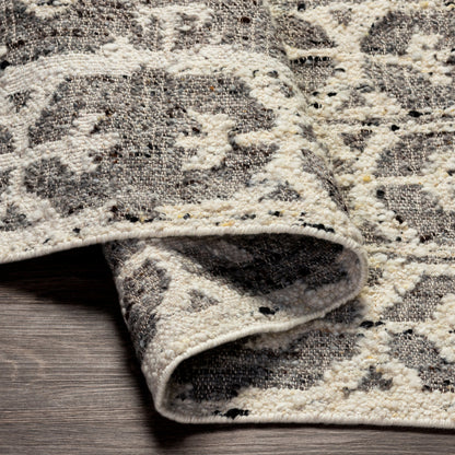 Bremen Rug - 29471 by Surya in cream, gray, charcoal, black. Made from unique in a unique style.