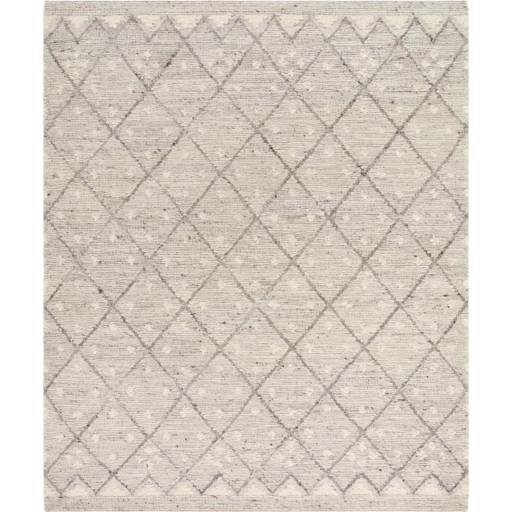 Bremen Rug - 29472 by Surya in light slate, cream, gray, charcoal, brown. Made from 100% wool in a unique style.