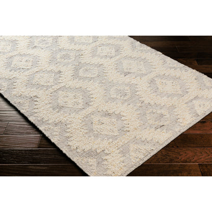 Bremen Rug - 29473 by Surya in cream, light slate, brown. Made from 100% wool in a unique style.