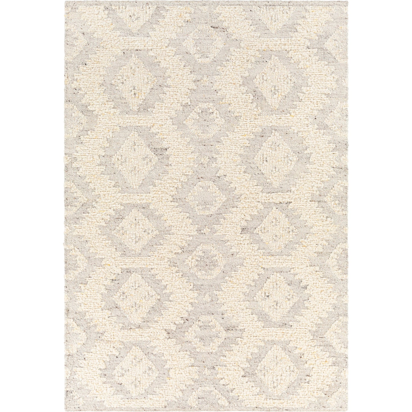 001 SI-1826293,SI-1826294,SI-1826296 | Primary Silo | Bremen Rug - 29473 by Surya in cream, light slate, brown. Made from 100% wool in a unique style.