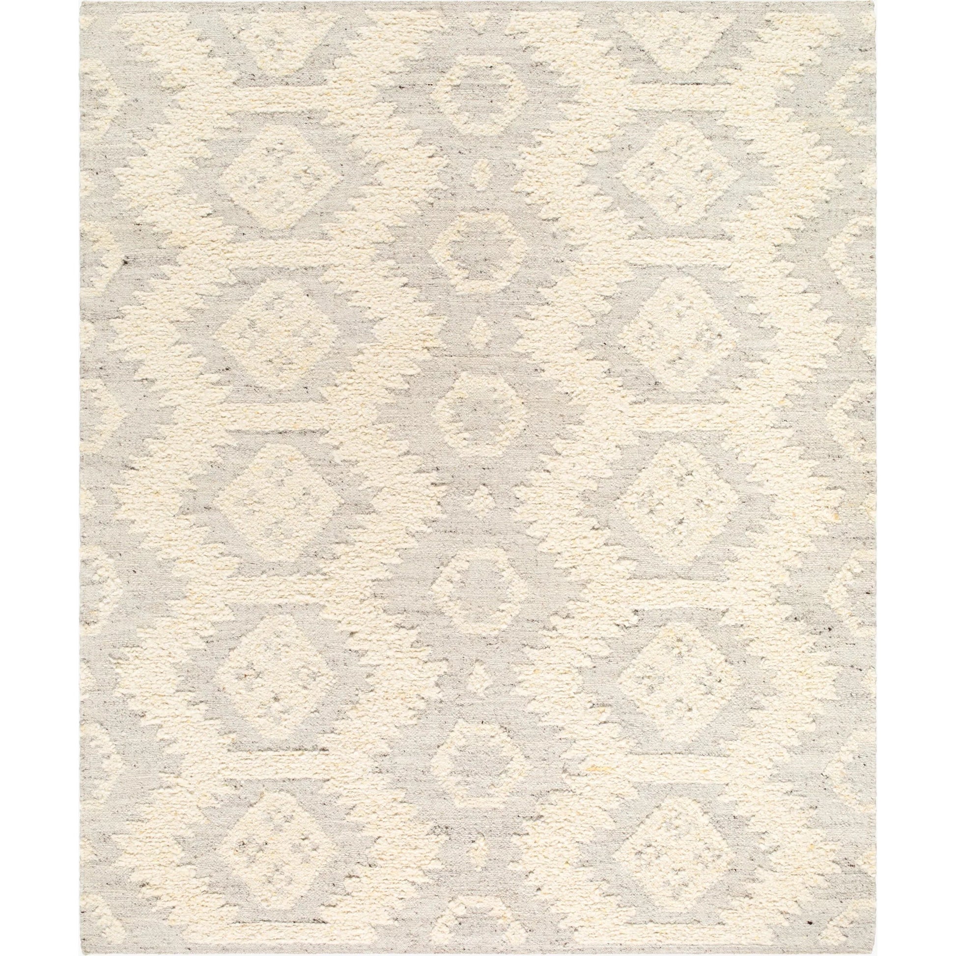 Bremen Rug - 29473 by Surya in cream, light slate, brown. Made from 100% wool in a unique style.