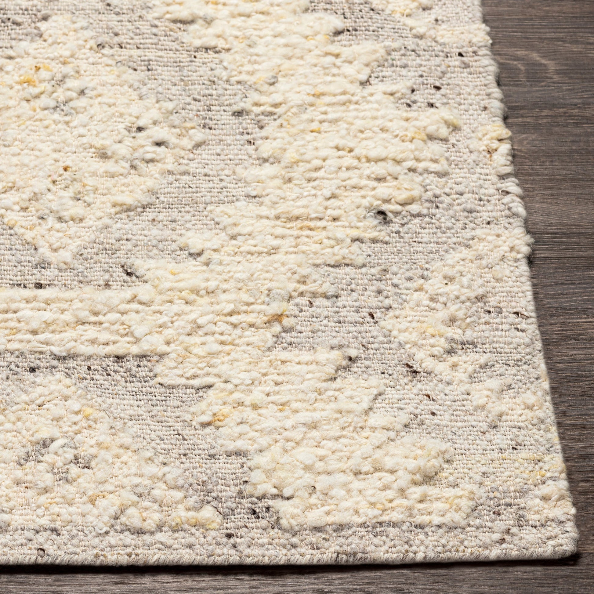 Bremen Rug - 29473 by Surya in cream, light slate, brown. Made from 100% wool in a unique style.