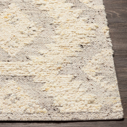 Bremen Rug - 29473 by Surya in cream, light slate, brown. Made from 100% wool in a unique style.