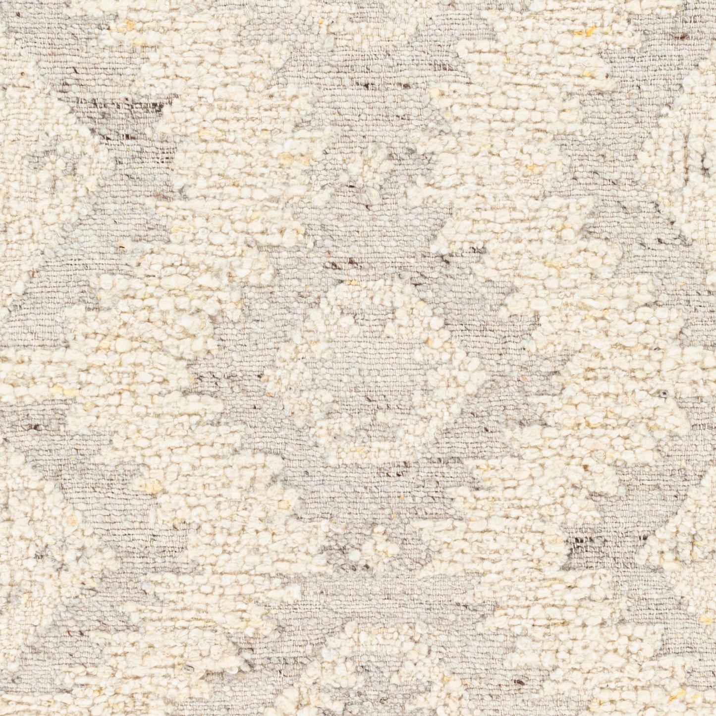 005 SI-1826293,SI-1826294,SI-1826295,SI-1826296 | Closeup | Bremen Rug - 29473 by Surya in cream, light slate, brown. Made from 100% wool in a unique style.