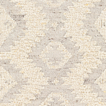 Bremen Rug - 29473 by Surya in cream, light slate, brown. Made from 100% wool in a unique style.