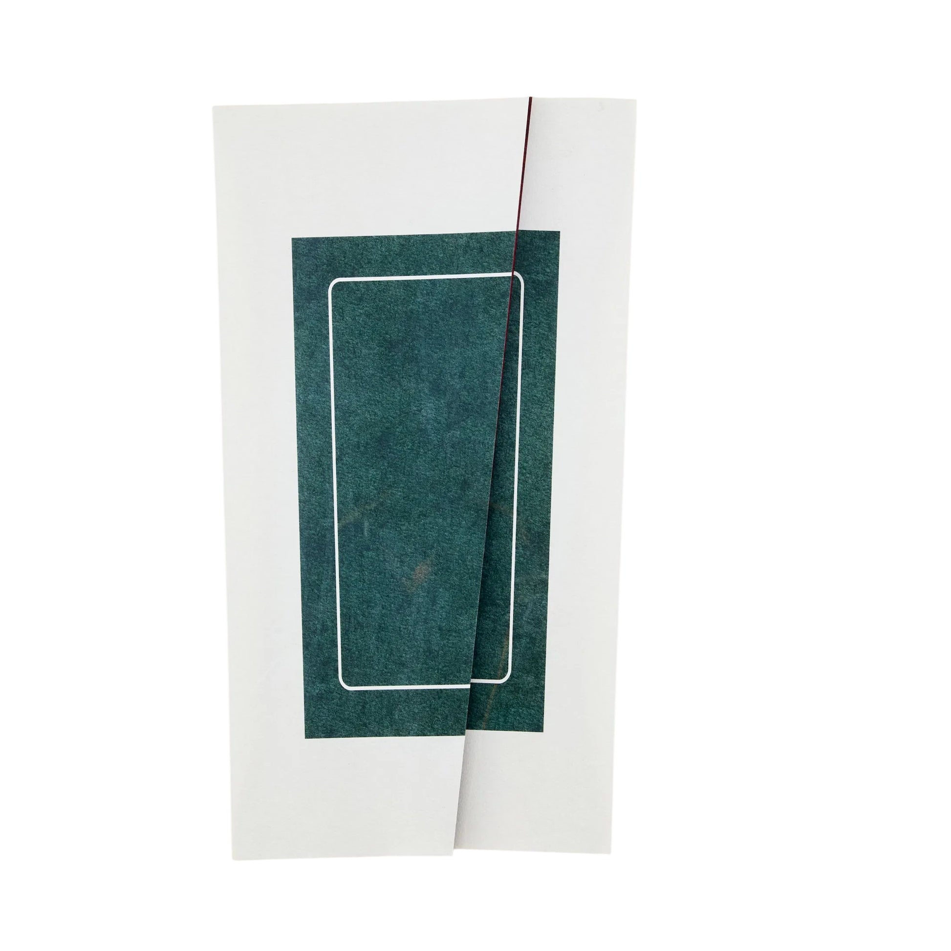 Between I Framed Art by Surya in dark green and distressed, matte. Made from canvas, polystyrene in a unique style.