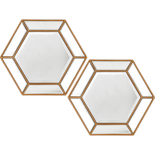 Beehive - 29191 by Surya in gold and distressed. Made from frame: manufactured wood, frame (substrate): manufactured wood in a modern style.