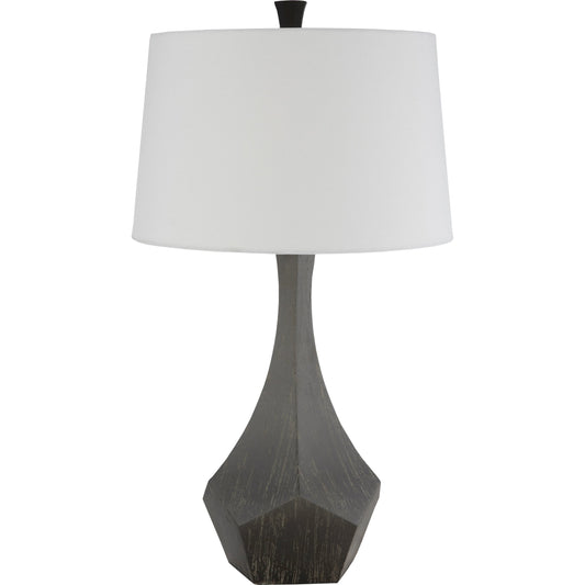 Braelynn - 23211 by Surya in charcoal, white and charcoal, white. Made from linen, metal in a modern style.