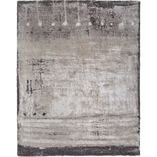 Skyview Rug - SKV39QAF by Feizy in gray, ivory, taupe. Made from polypropylene in a unique style.