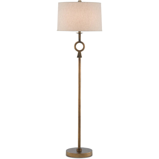 Germaine Floor Lamp by Currey and Company. Made from unique in a transitional style.