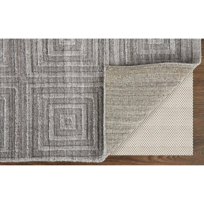 Redford Transitional Solid Rug - 8670F by Feizy. Made from 70% viscose, 30% wool in a unique style.