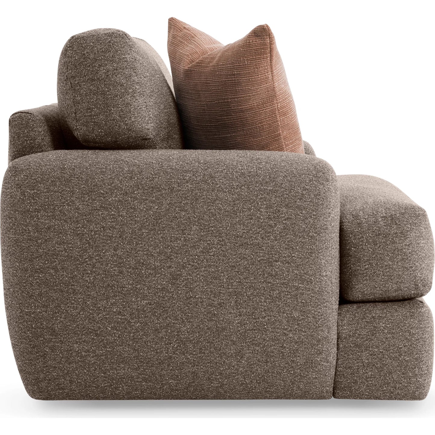 002 SI-2534156 | Additional Silo | Cameron Fabric Swivel Chair by Bernhardt in brown. Made from fabric in a unique style.