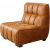 Upholstery: Medium Brown, Base: Dark Brown