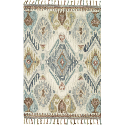 Bonifate Rug - 23117 by Surya in teal, light pink, rose, light beige, burnt orange. Made from 100% wool in a unique style.