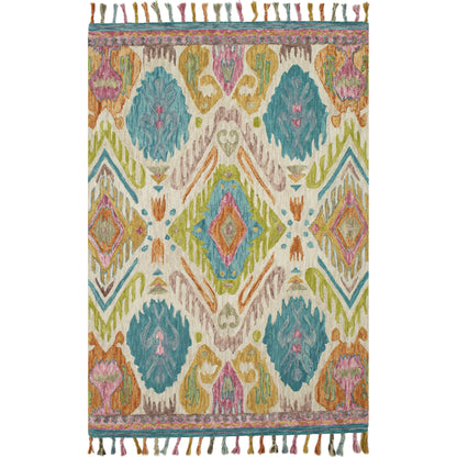 Bonifate Rug - 23117 by Surya in teal, light pink, rose, light beige, burnt orange. Made from 100% wool in a unique style.