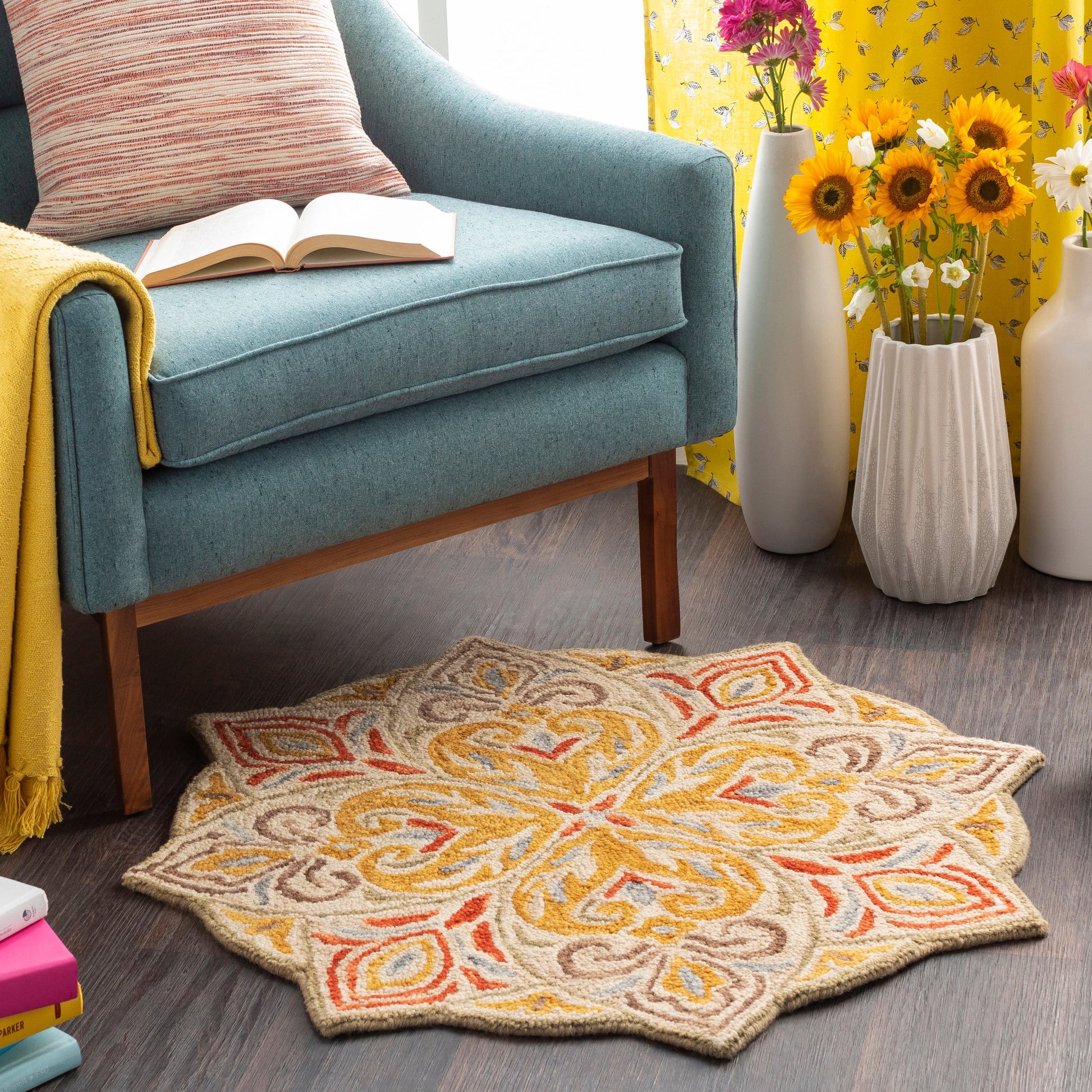 Bonifate Rug - 23122 by Surya. Made from 100% wool in a unique style.