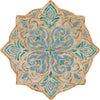 Light Blue, Ivory, Camel, Ice Blue, Dark Green