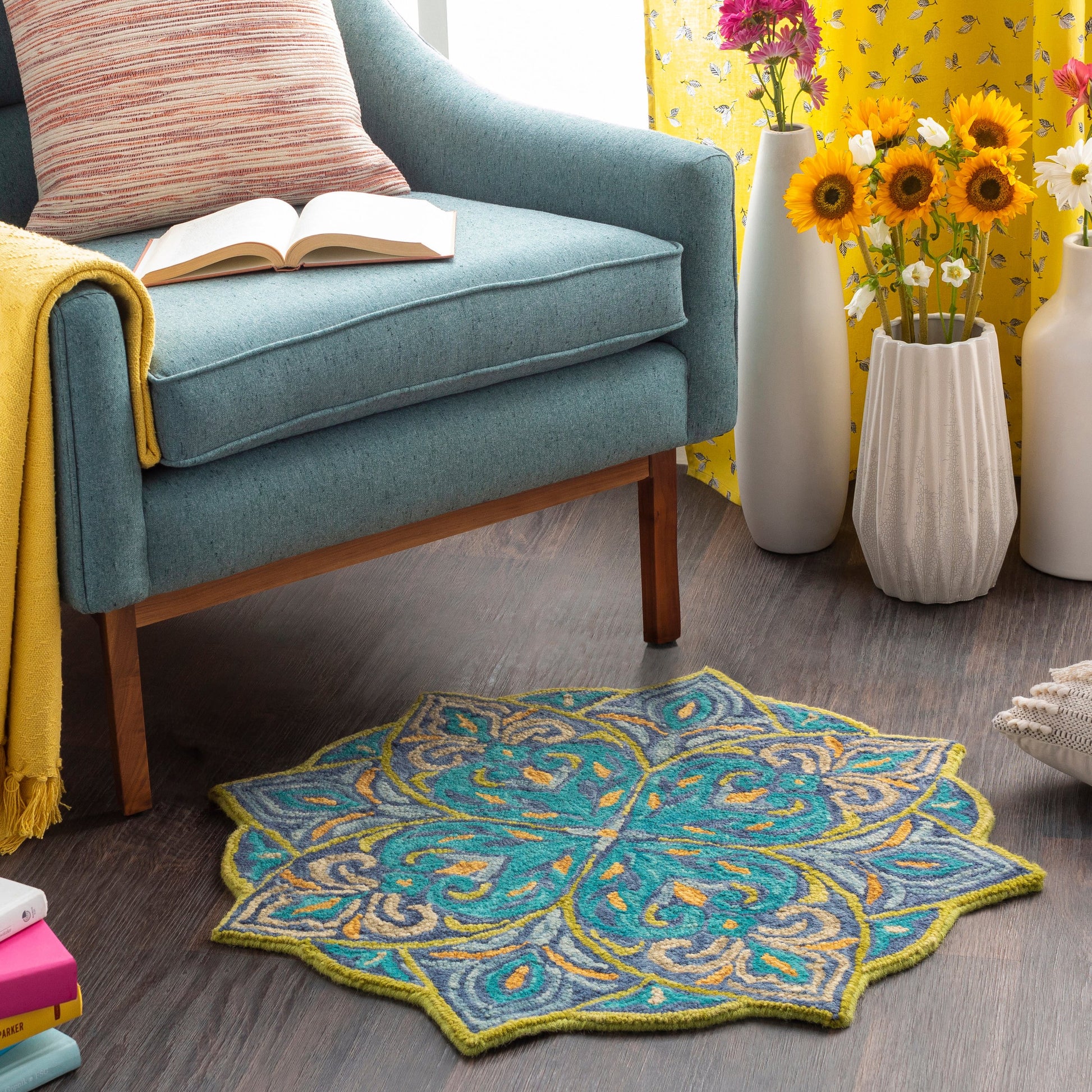 Bonifate Rug - 23122 by Surya. Made from 100% wool in a unique style.