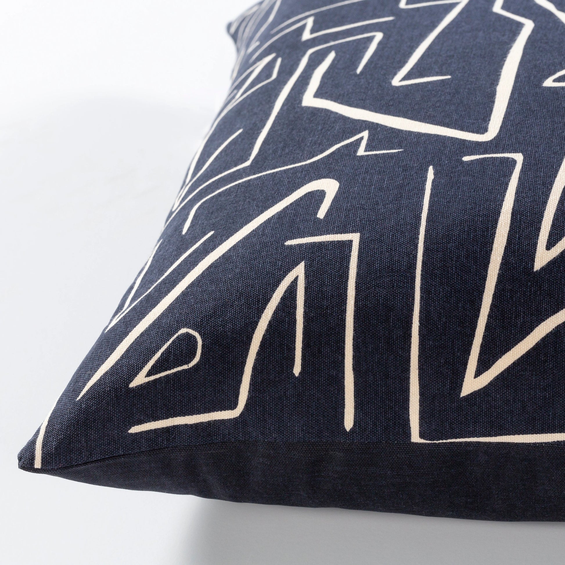 Bogolani Pillow - 26455 by Surya in mustard, cream. Made from 100% cotton in a eclectic & global style.