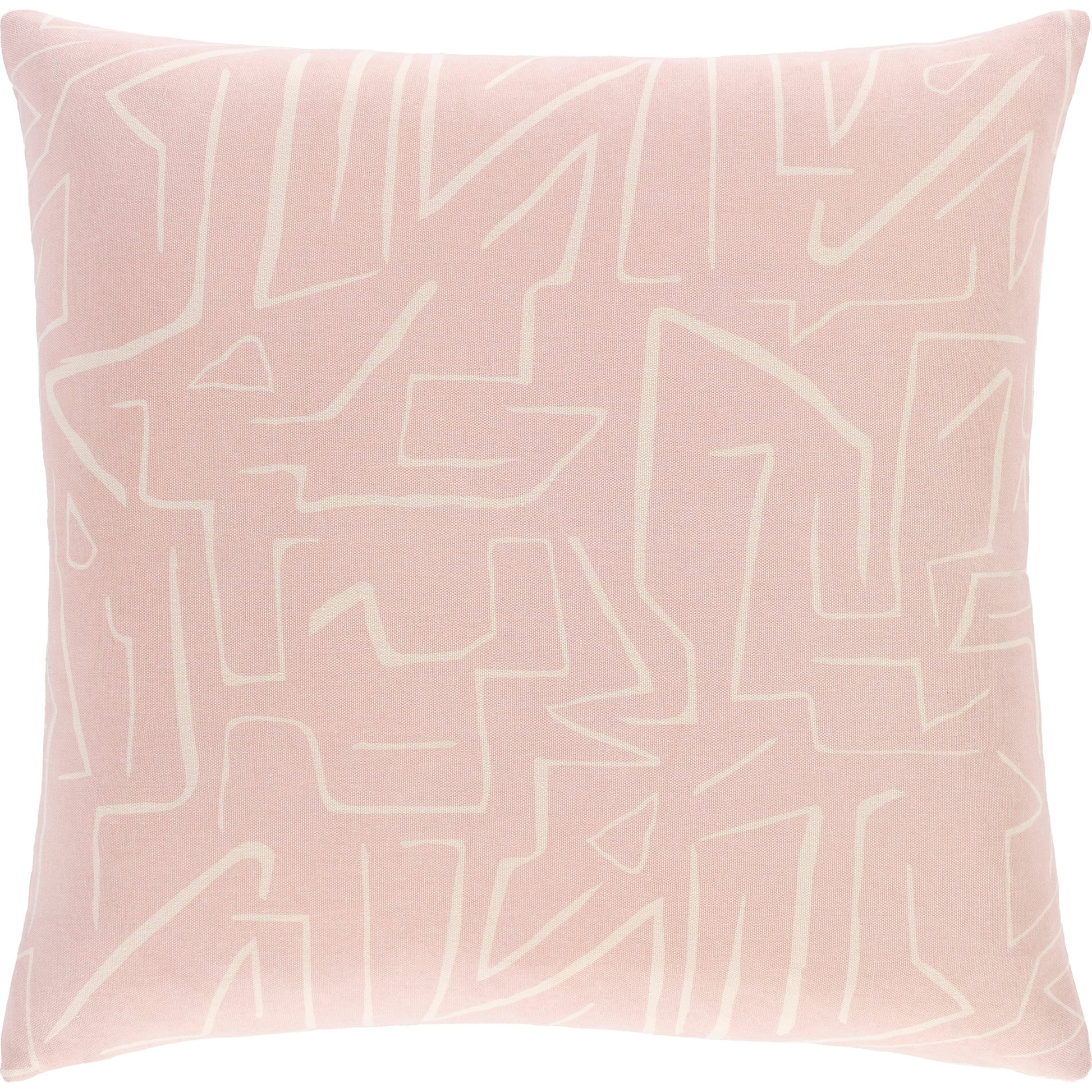 Bogolani Pillow - 26455 by Surya in mustard, cream. Made from 100% cotton in a eclectic & global style.