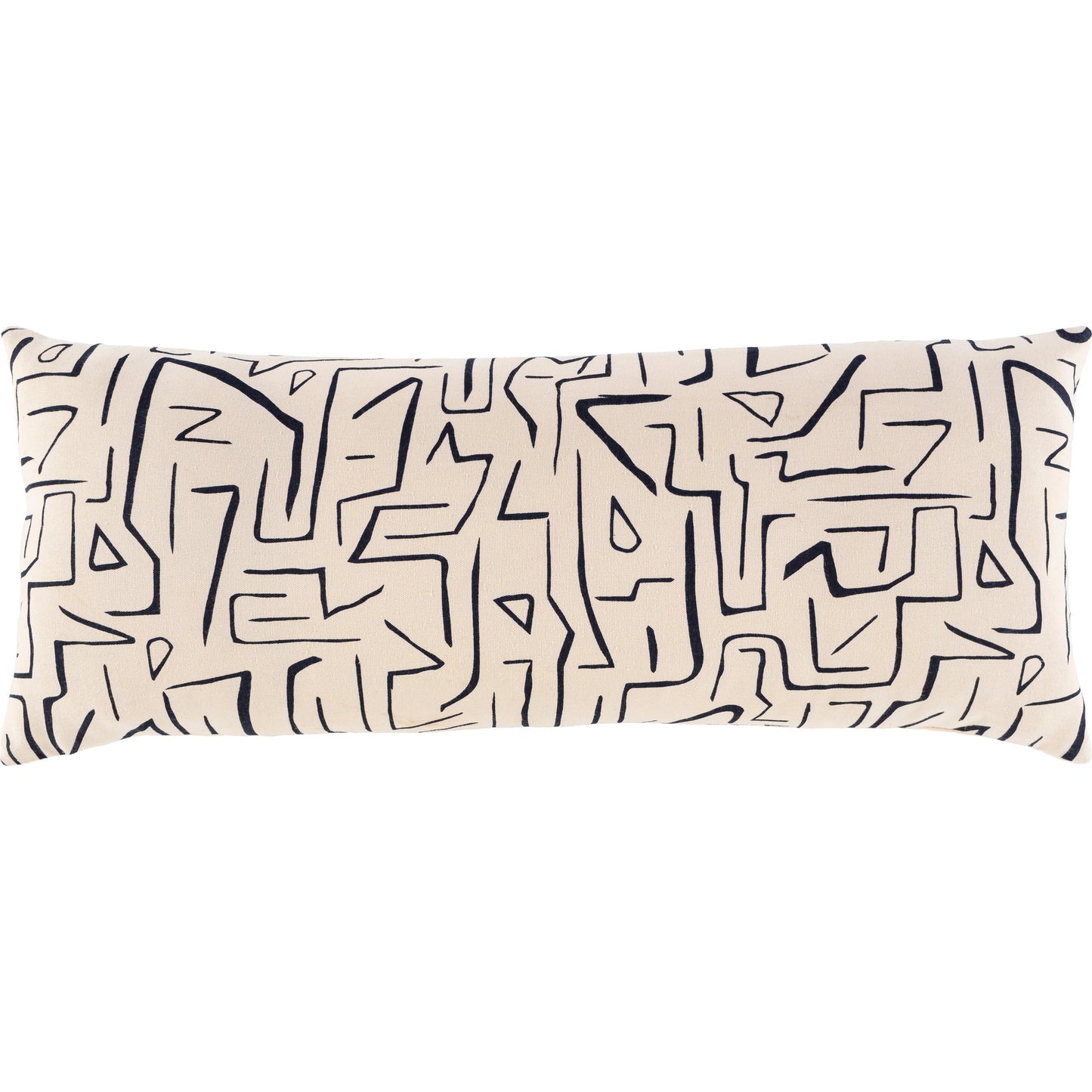 000 SI-1878028,SI-1878029 | Primary Silo | Bogolani Pillow - 23751 by Livabliss in cream, black. Made from 100% cotton in a eclectic & global style.