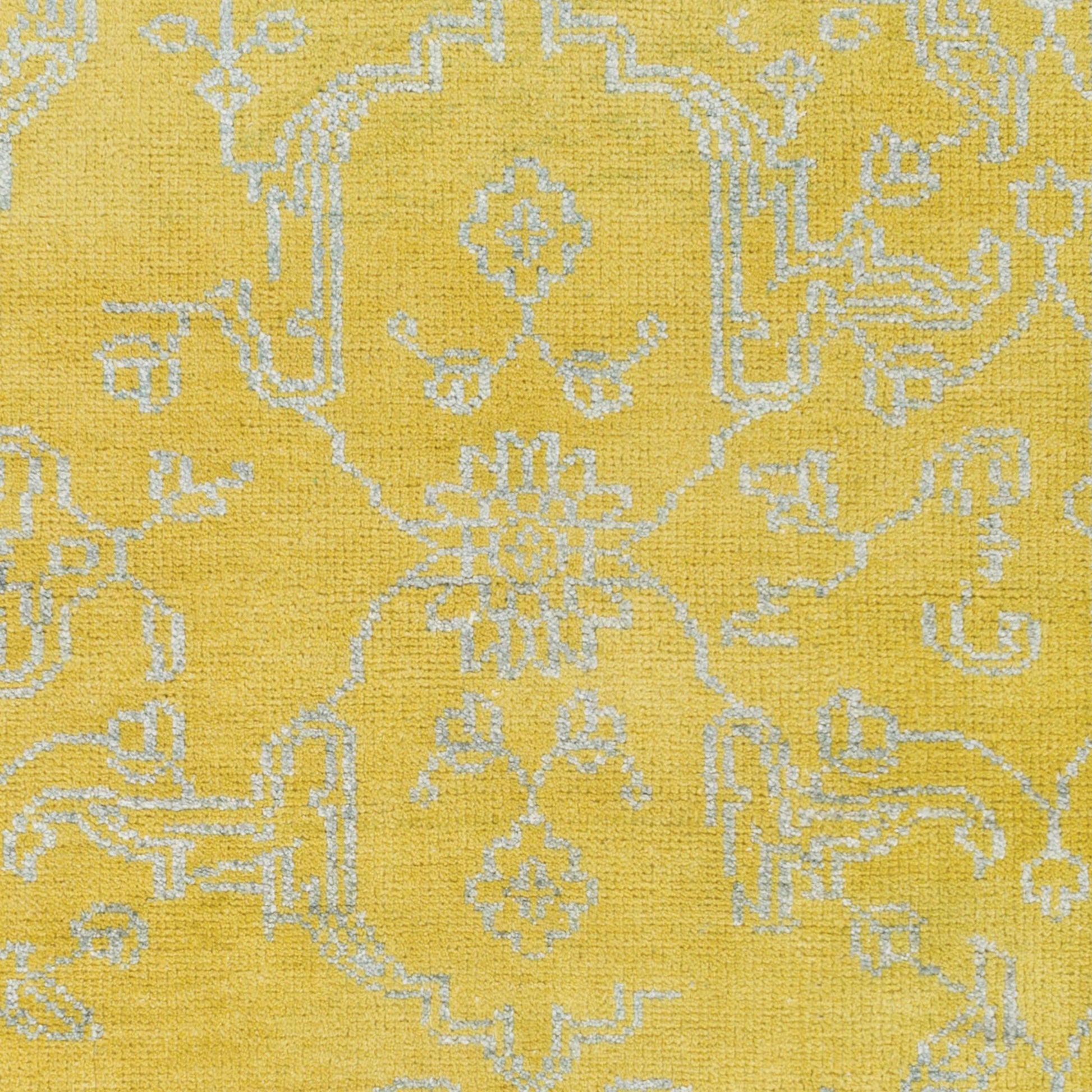 Bagras BGR-6002 Rug by Surya in olive, slate. Made from 50% bamboo, 20% cotton, 30% wool in a unique style.