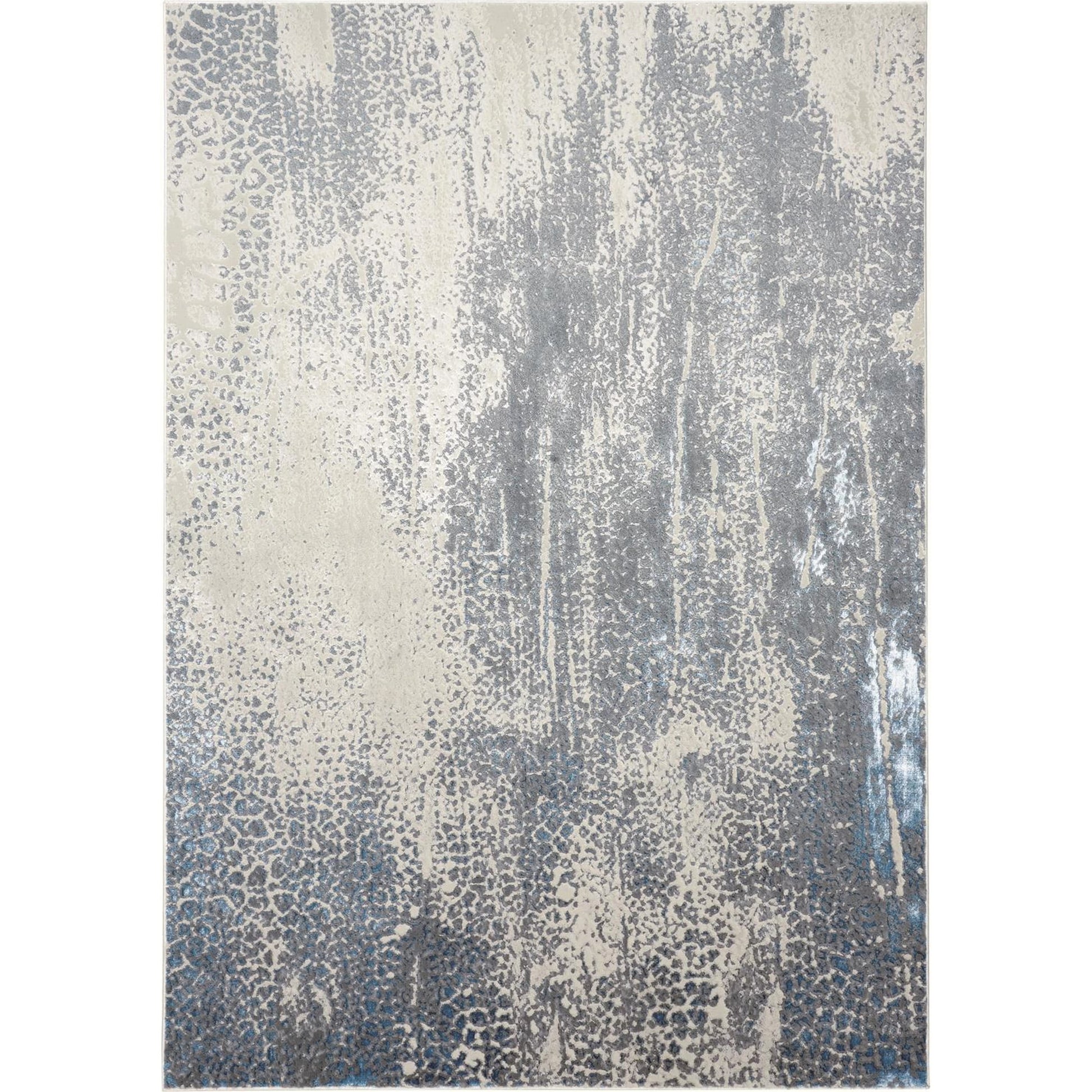 Azure Rug - 3401F by Feizy in gray, blue, ivory. Made from polyester, polypropylene in a unique style.