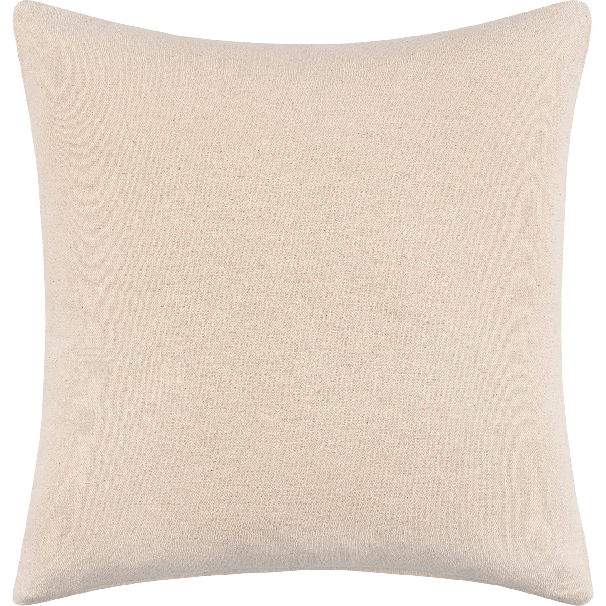 Bonnie Pillow - 22906 by Surya in light gray, off-white, brown. Made from 50% cotton, 50% wool, 100% cotton in a cottage & farmhouse style.
