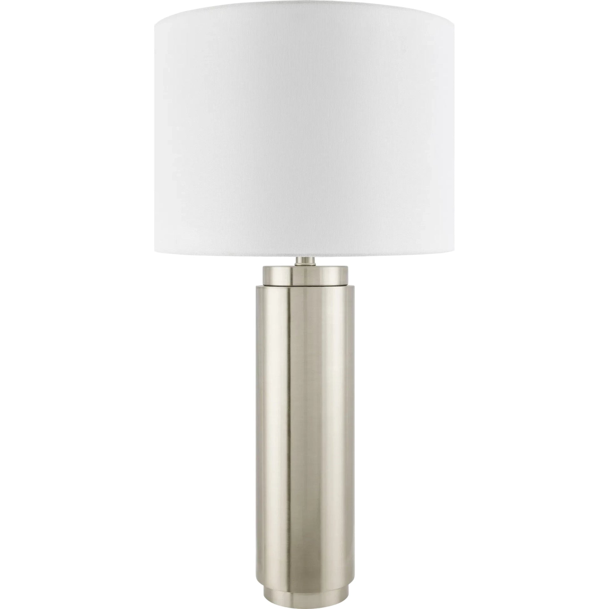 Bilyana Accent Table Lamp by Surya. Made from iron, linen, polyester in a modern style.