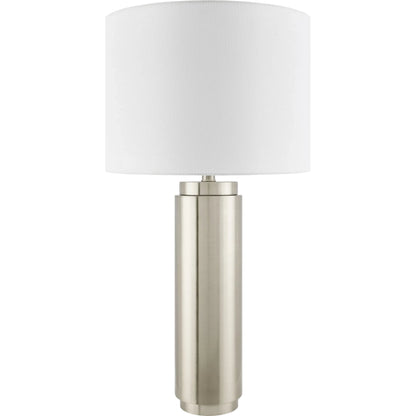 Bilyana Accent Table Lamp by Surya. Made from iron, linen, polyester in a modern style.