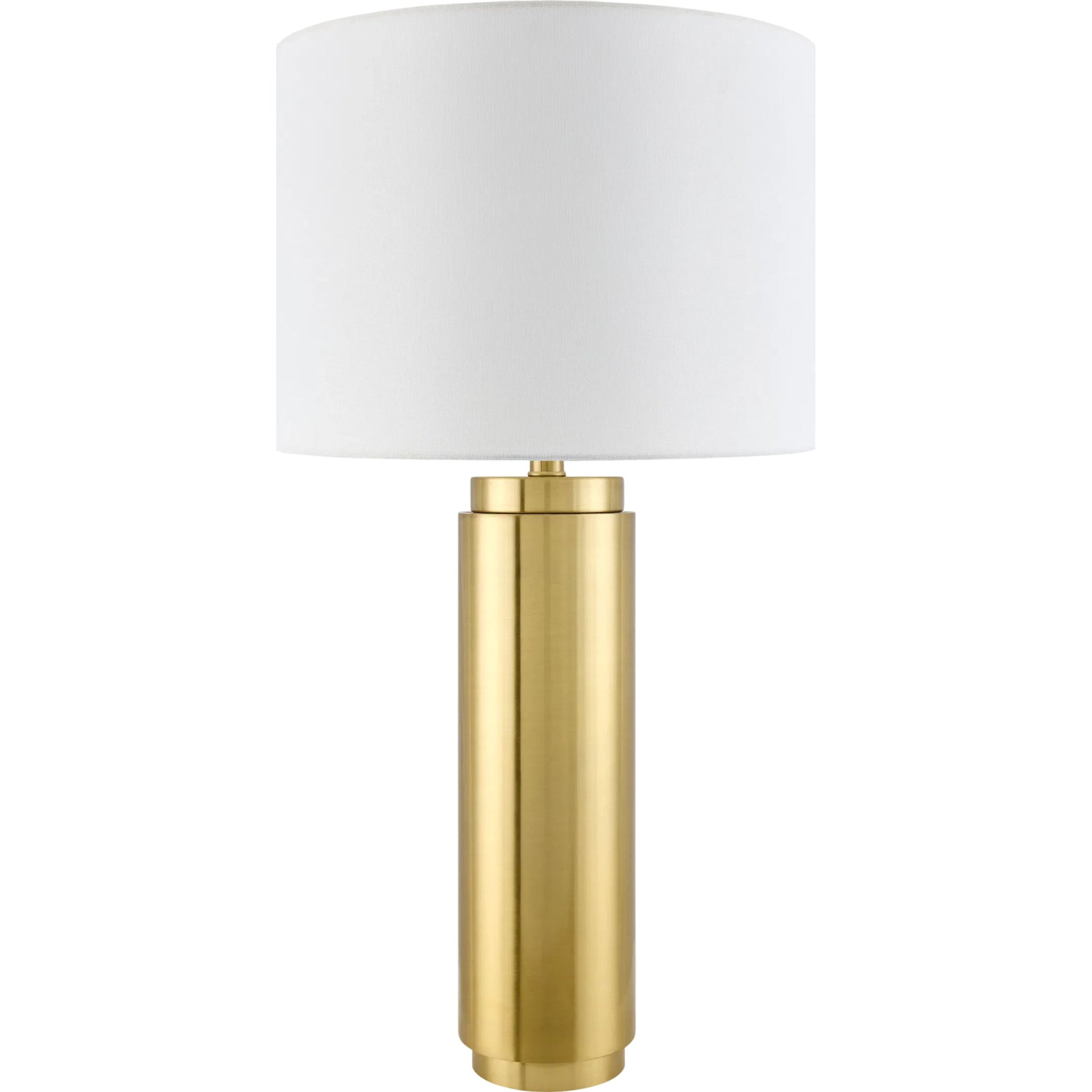 Bilyana Accent Table Lamp by Surya. Made from iron, linen, polyester in a modern style.
