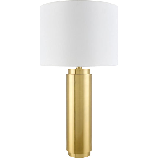 Bilyana Accent Table Lamp by Surya. Made from iron, linen, polyester in a unique style.