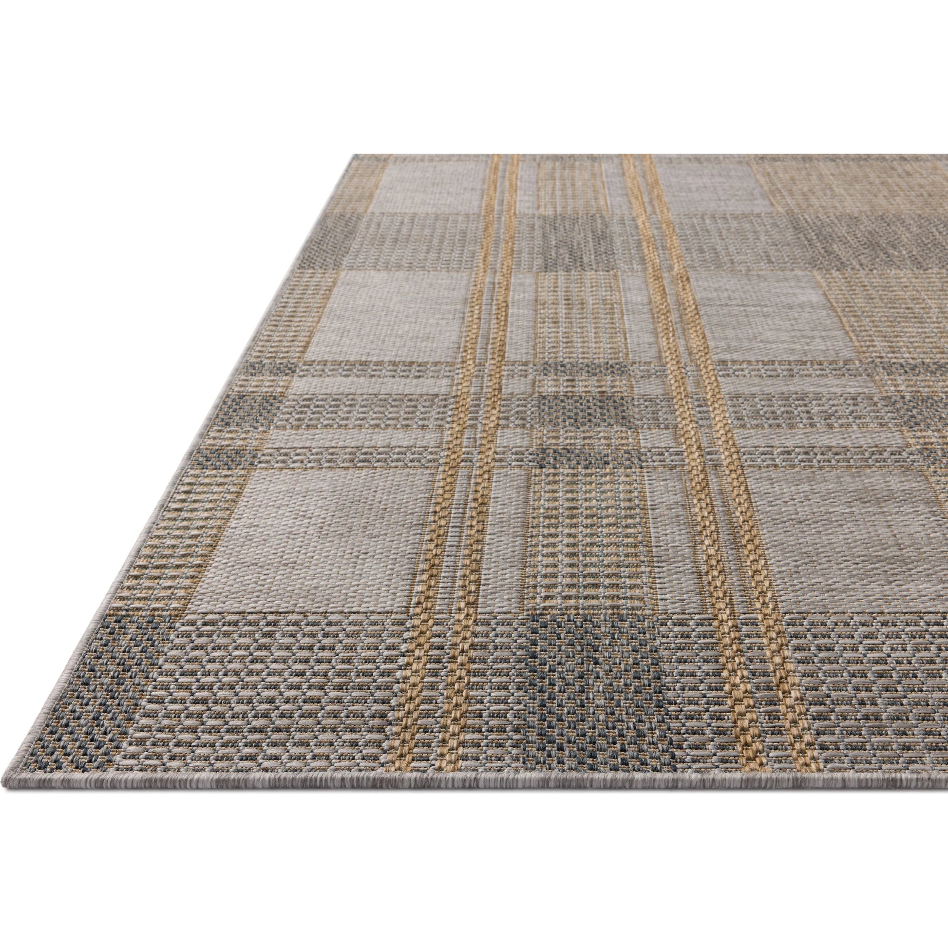 Birch BIR-05 Rug by Loloi in bone, gold. Made from 100% polypropylene in a unique style.
