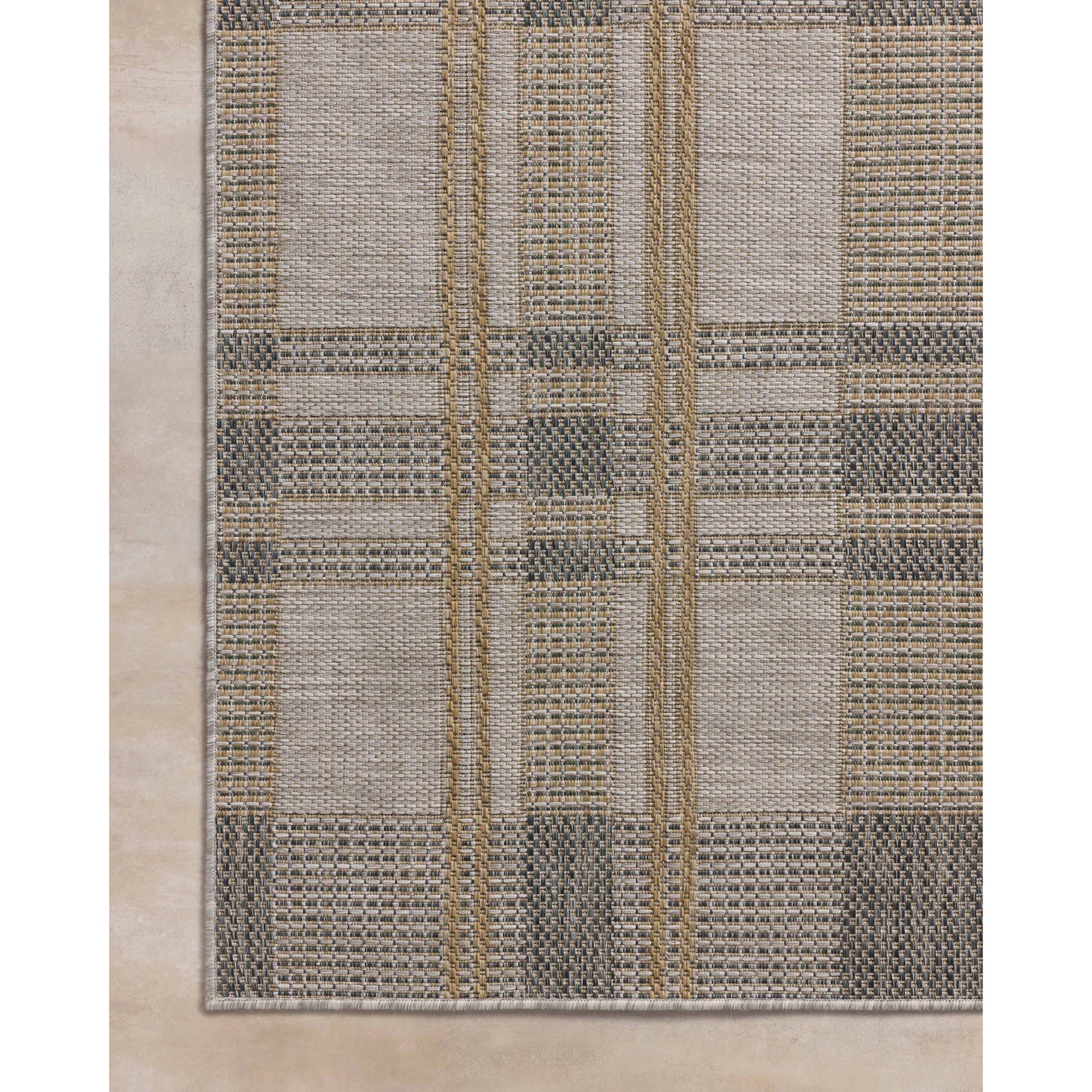 Birch BIR-05 Rug by Loloi in bone, gold. Made from 100% polypropylene in a unique style.
