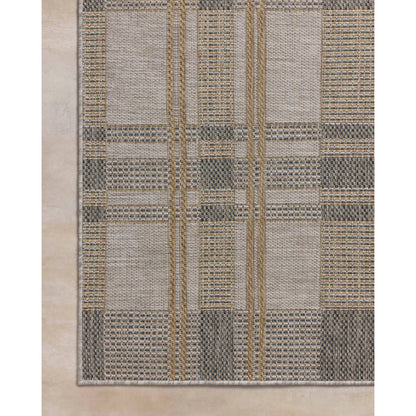 Birch BIR-05 Rug by Loloi in bone, gold. Made from 100% polypropylene in a unique style.