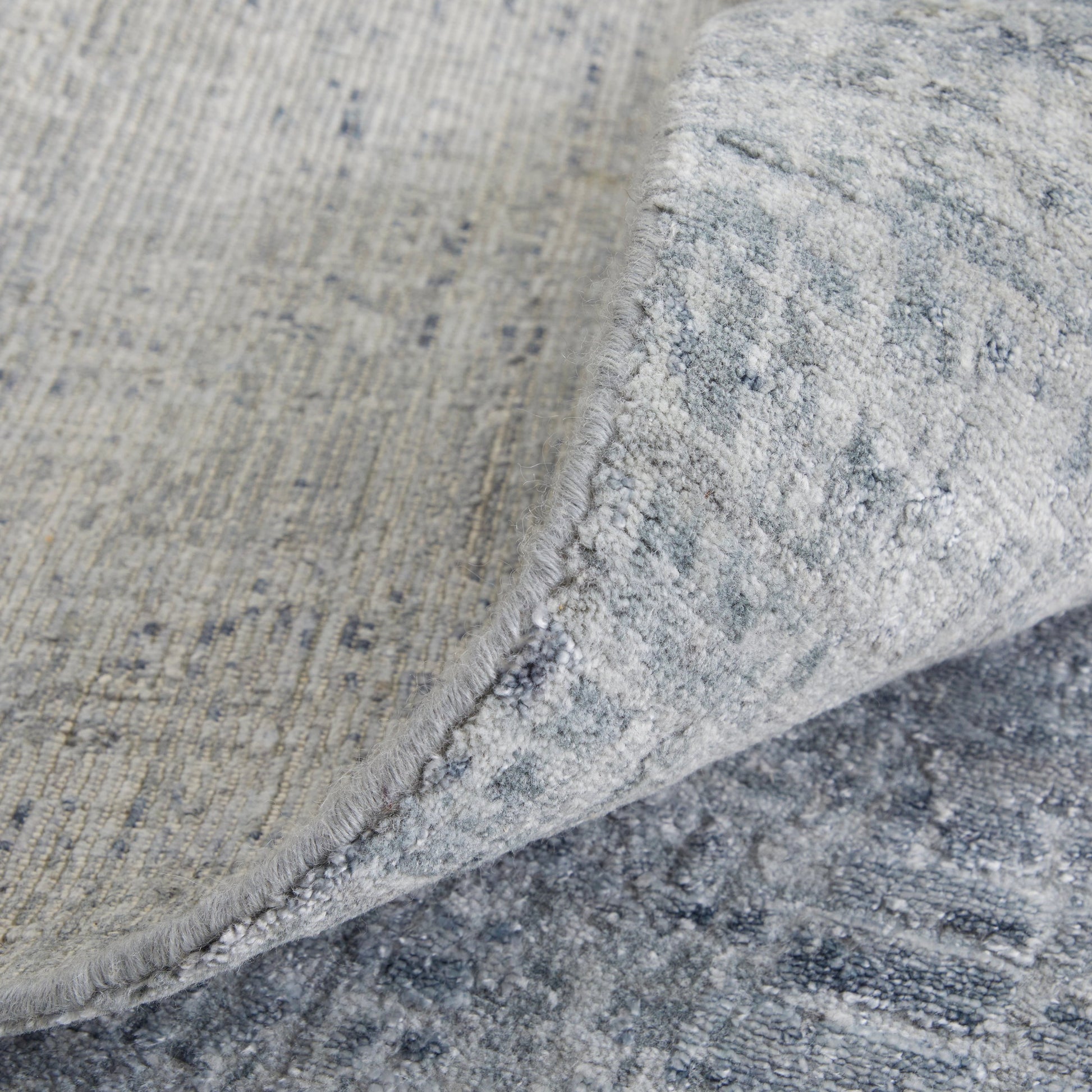 Eastfield Rug - 69A8F by Feizy in blue, silver. Made from wool, viscose in a unique style.