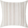 Ivory, Beige / Down Feather / 18" x 18"