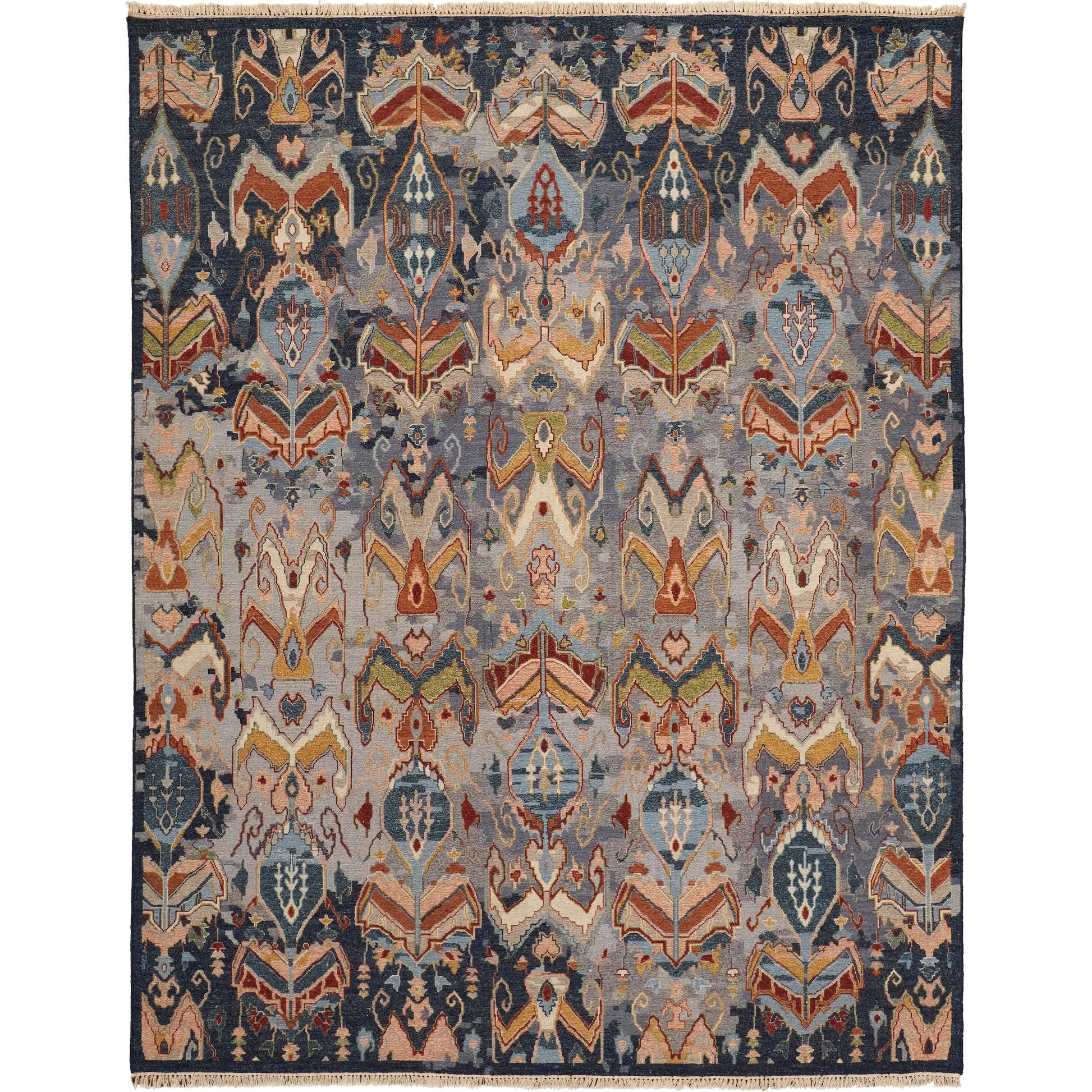 Leylan Transitional Ikat Rug - 0563F by Feizy. Made from unique in a unique style.