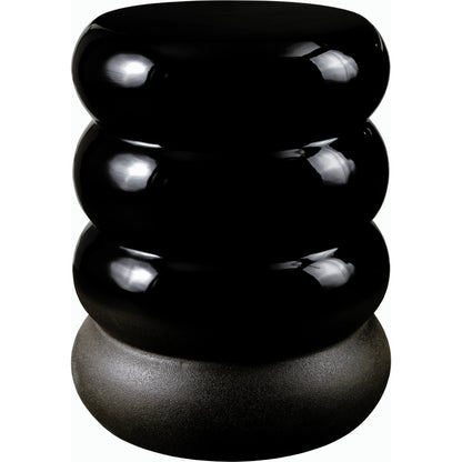 Bizen Indoor/Outdoor End Table by Surya in glazed. Made from ceramic in a modern style.