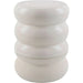 Bizen Indoor/Outdoor End Table by Surya in glazed. Made from ceramic in a modern style.