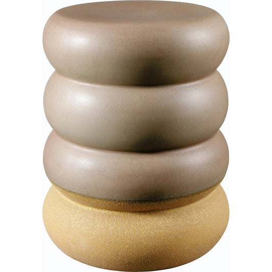 Bizen  End Table - 538684 by Surya in glazedglazed. Made from ceramic in a modern style.