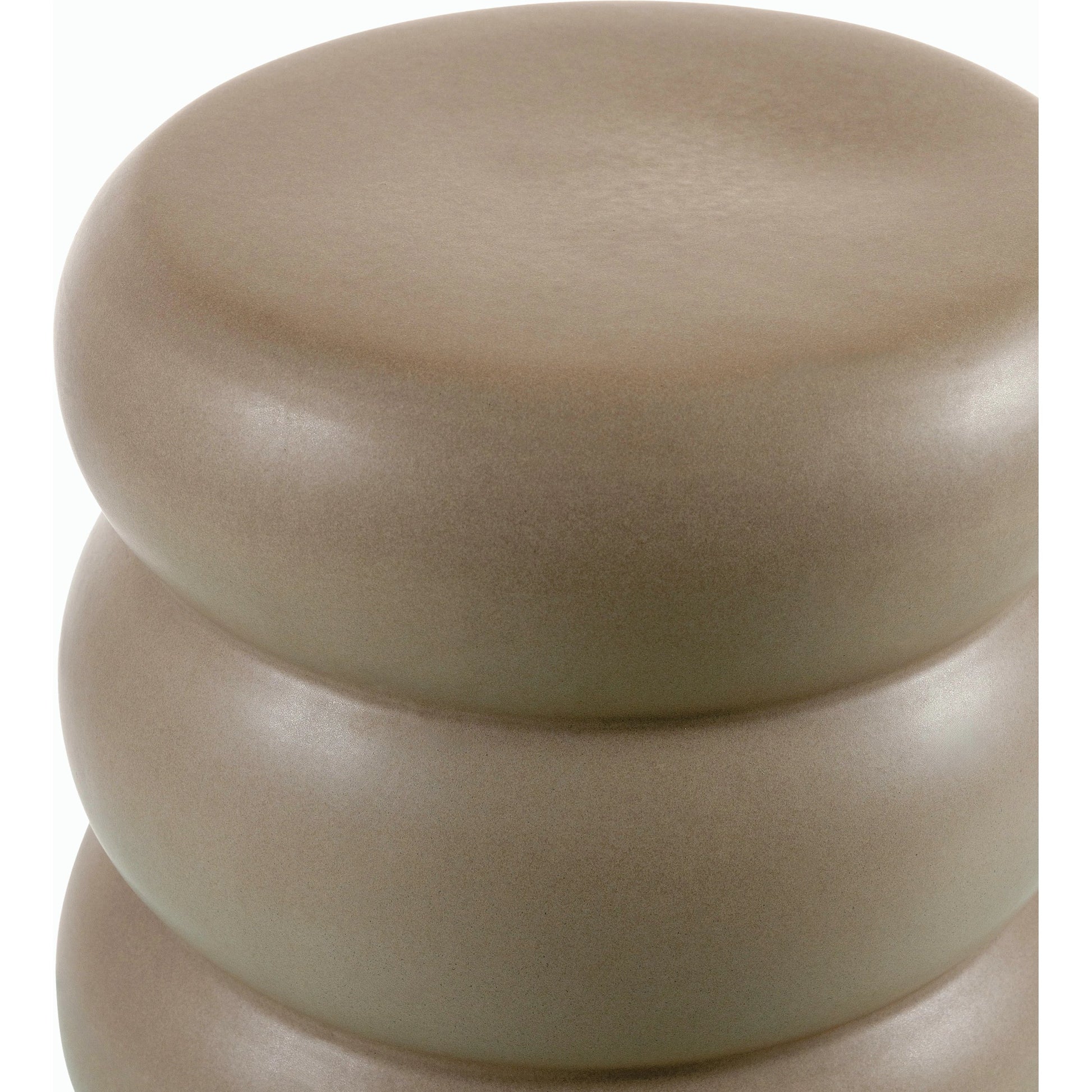 Bizen  End Table - 538684 by Surya in glazedglazed. Made from ceramic in a modern style.