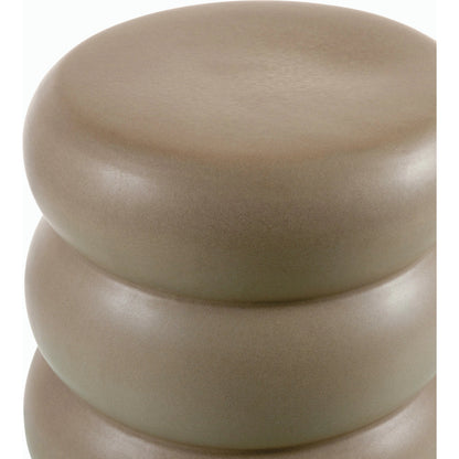 Bizen  End Table - 538684 by Surya in glazedglazed. Made from ceramic in a modern style.