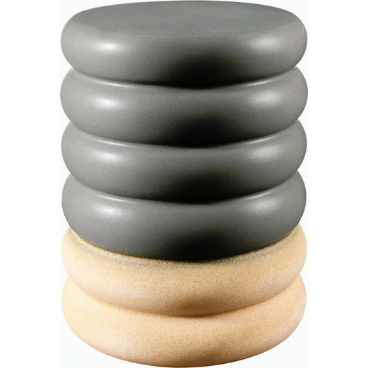 Bizen End Table- 538734 by Surya in glazedglazed. Made from ceramic in a modern style.