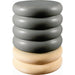 Bizen End Table- 538734 by Surya in glazedglazed. Made from ceramic in a modern style.