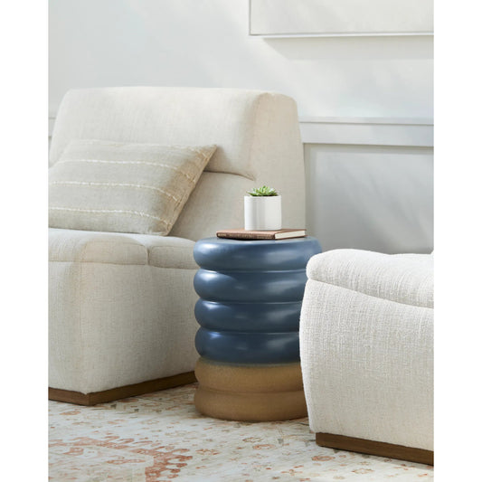Bizen End Table- 538734 by Surya in glazedglazed. Made from ceramic in a modern style.